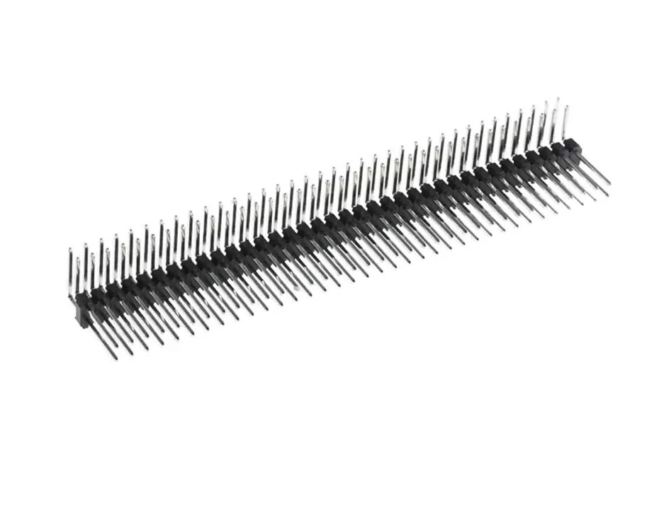Pin Header 2*40 Male RA 2mm
