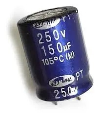 Aluminum Electrolytic Capacitors 150UF 250V 18*26mm