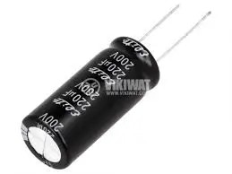 Aluminum Electrolytic Capacitors 220UF 200V 16*35.5mm