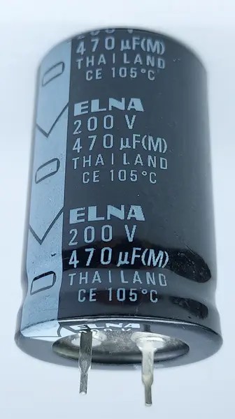 Aluminum Electrolytic Capacitors 470UF 200V 25*40mm
