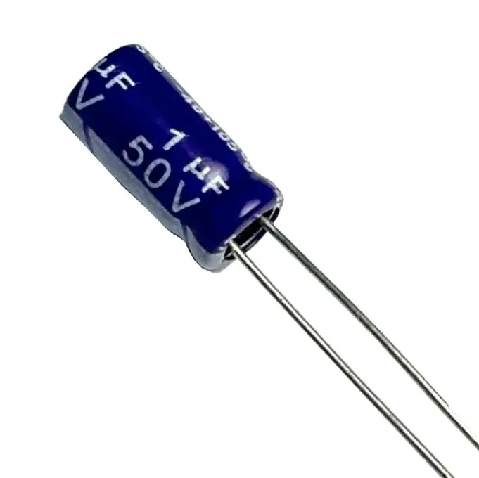 Aluminum Electrolytic Capacitors 1UF 50V 4*7mm