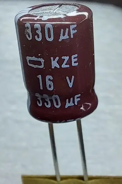 Aluminum Electrolytic Capacitors 330UF 16V 8*11.5