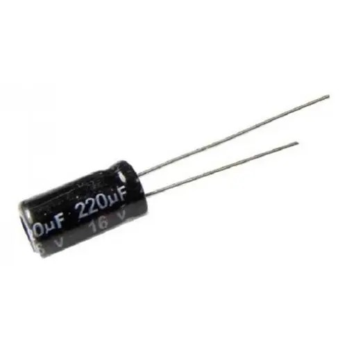 Aluminum Electrolytic Capacitors 220UF 16V 6*11mm