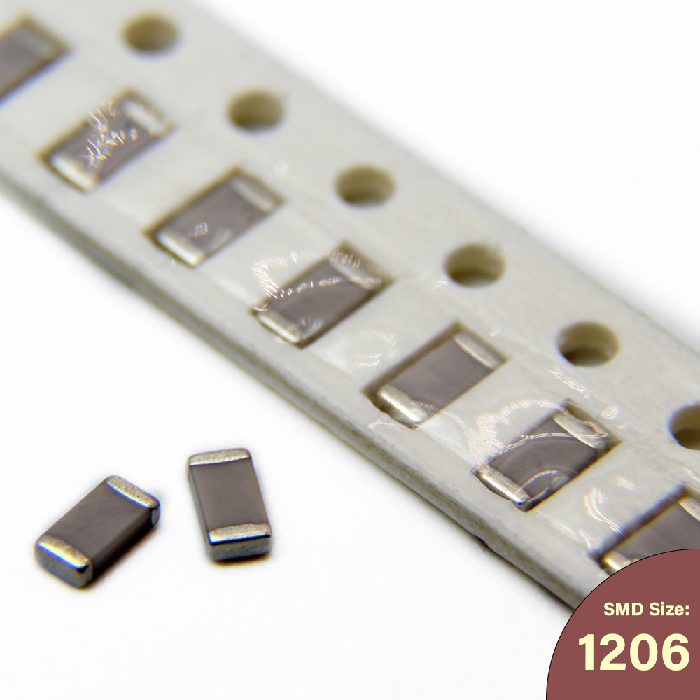 CAPACITOR 10NF 1206 X7R 50V 10% SMD