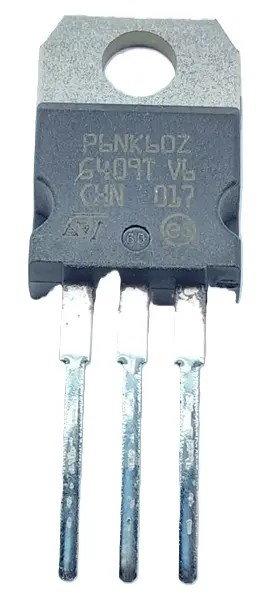 MOSFET STP6NK60Z