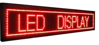 LED DISPLAY RED ماژول نمایشگر سینه قرمز رنگ