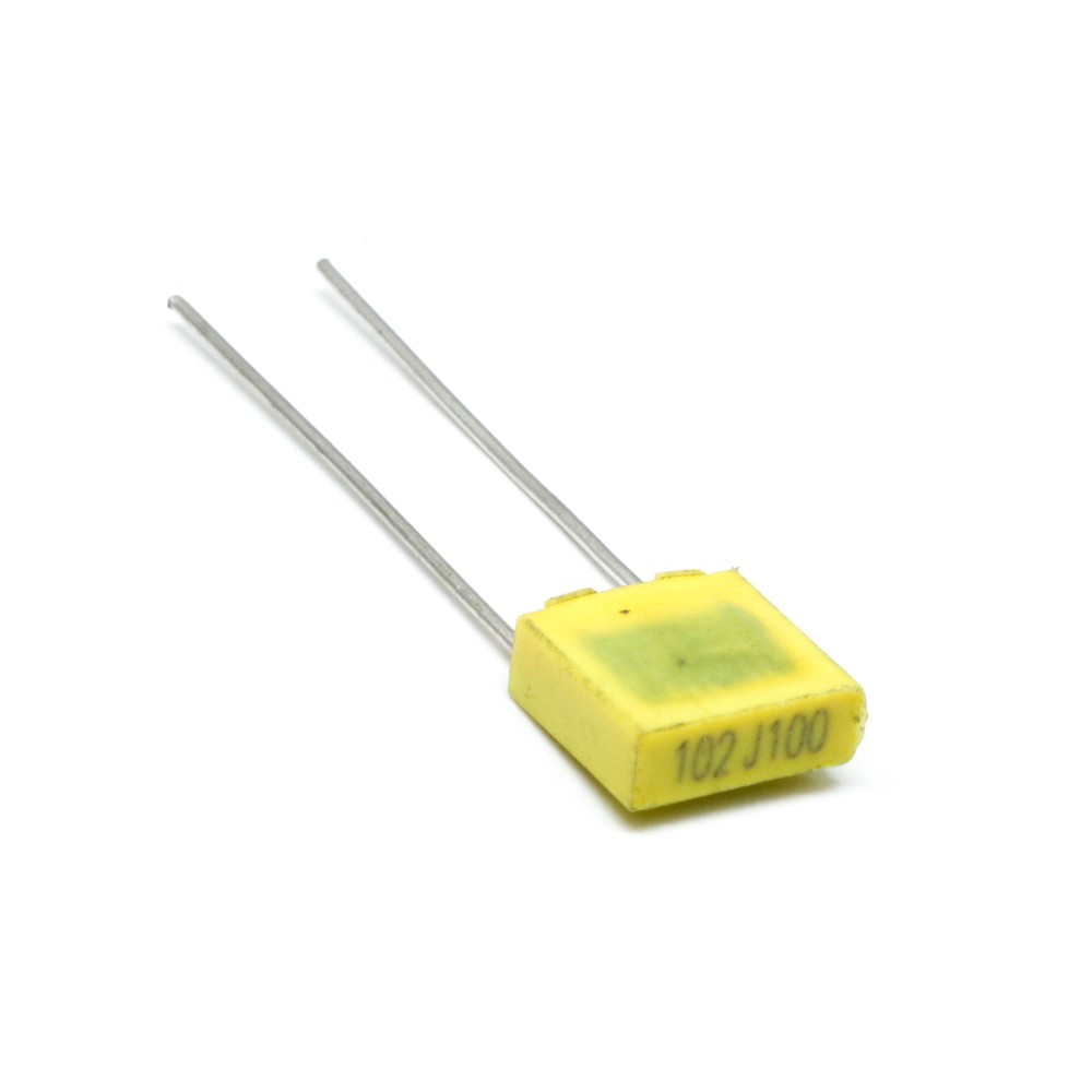 MKT CAPACITOR 1NF 100V 5MM