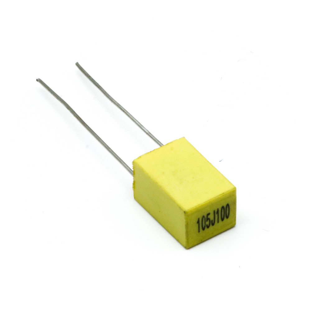 MKT CAPACITOR 1UF 100V 5MM