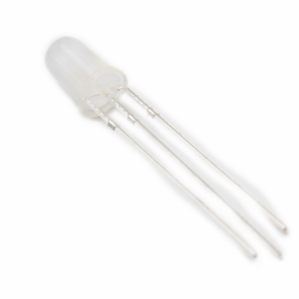 LED 5MM 3PIN RED-GREEN COMMON ANODE