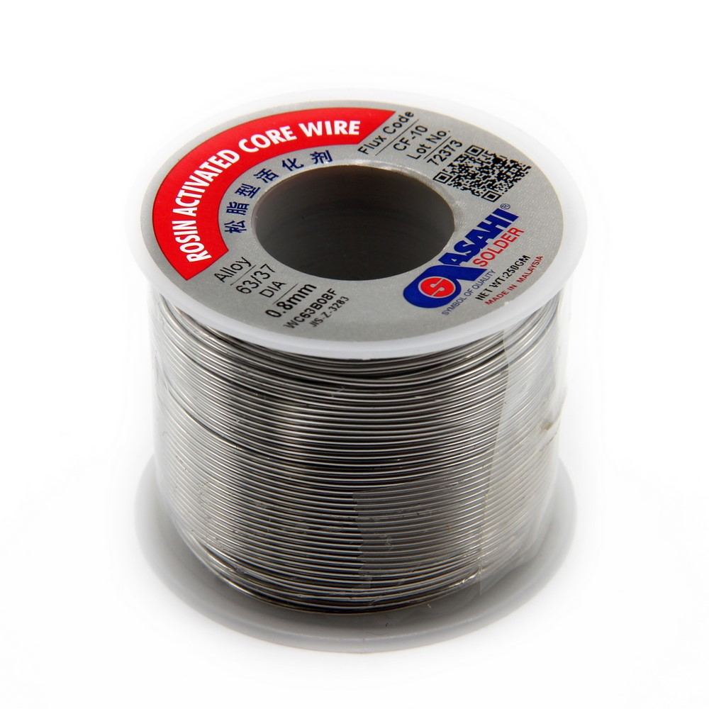 SOLDER WIRE 0.8MM (250G)SN63PB37 CF-10