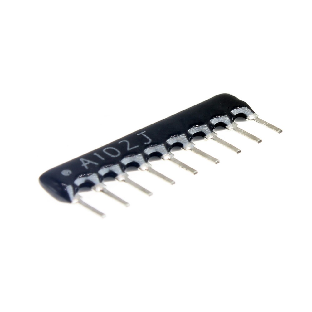 RESISTOR ARRAY 1KOHMS 9PIN