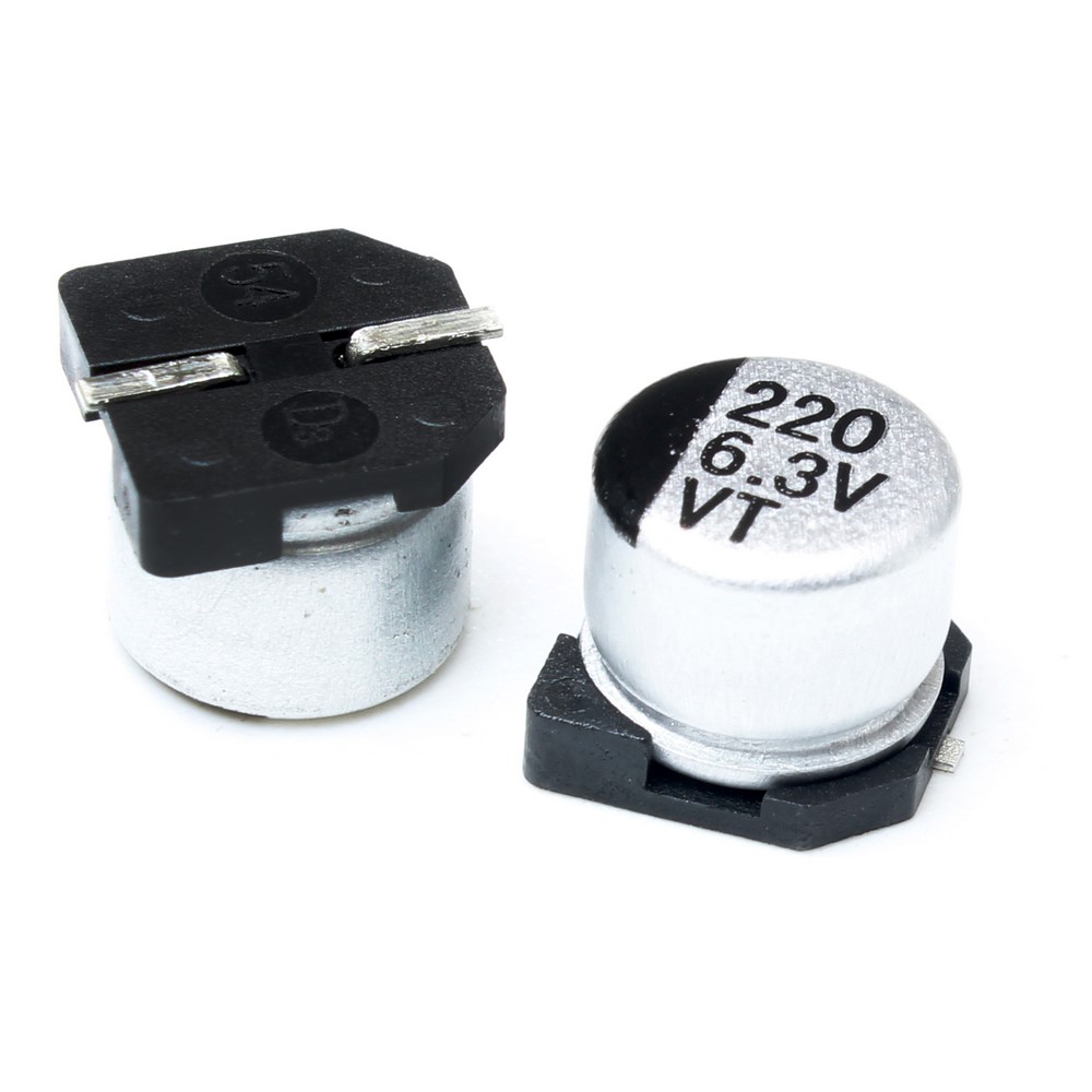 220UF 6.3V SMD 6.3*5.4MM