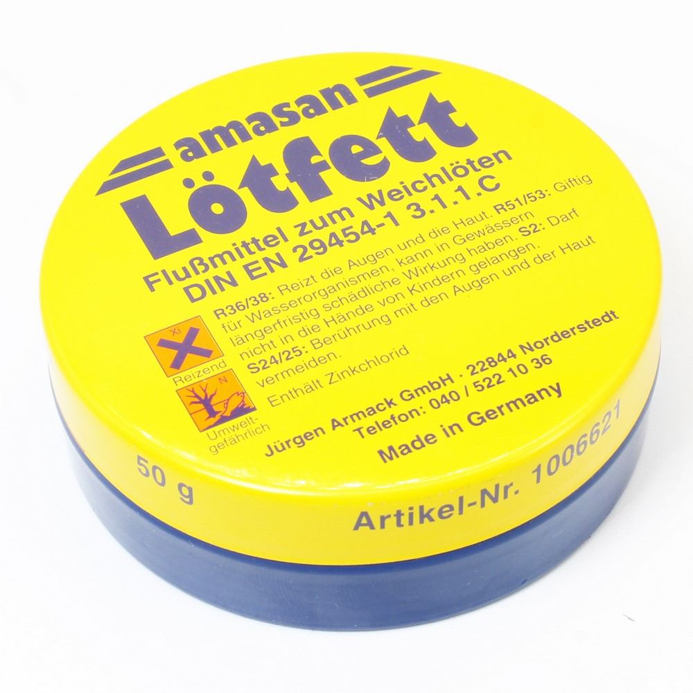 STANNOL SOLDERING GREASE 50GR YELLOW