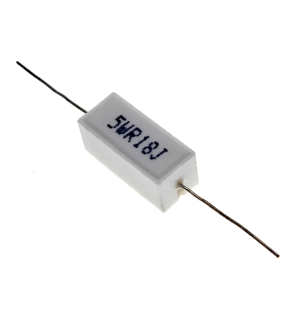 RESISTOR 0.18OHMS 5W