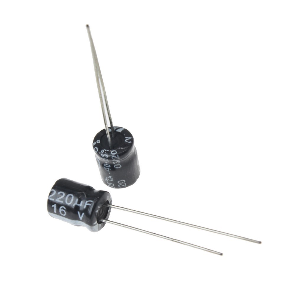 220UF 16V-6.3*7-105C-BLACK