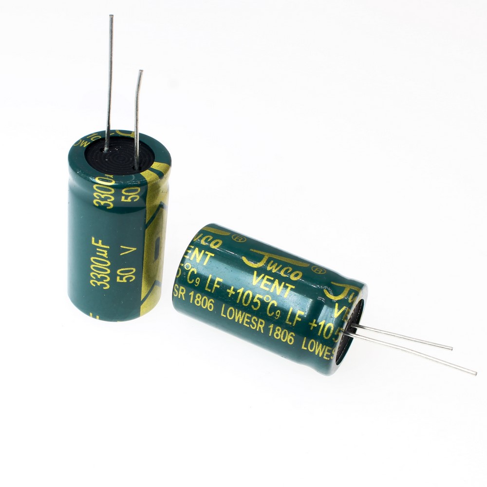 3300UF/50V-18X30-105C-GREEN
