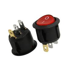 LIGHT ROCKER SWITCH KCD2-102N 23MM