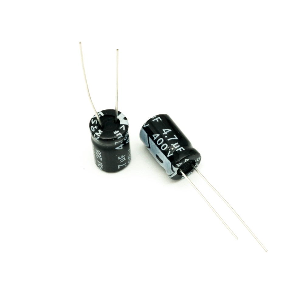 4.7UF 400V-8*12-105C-BLACK