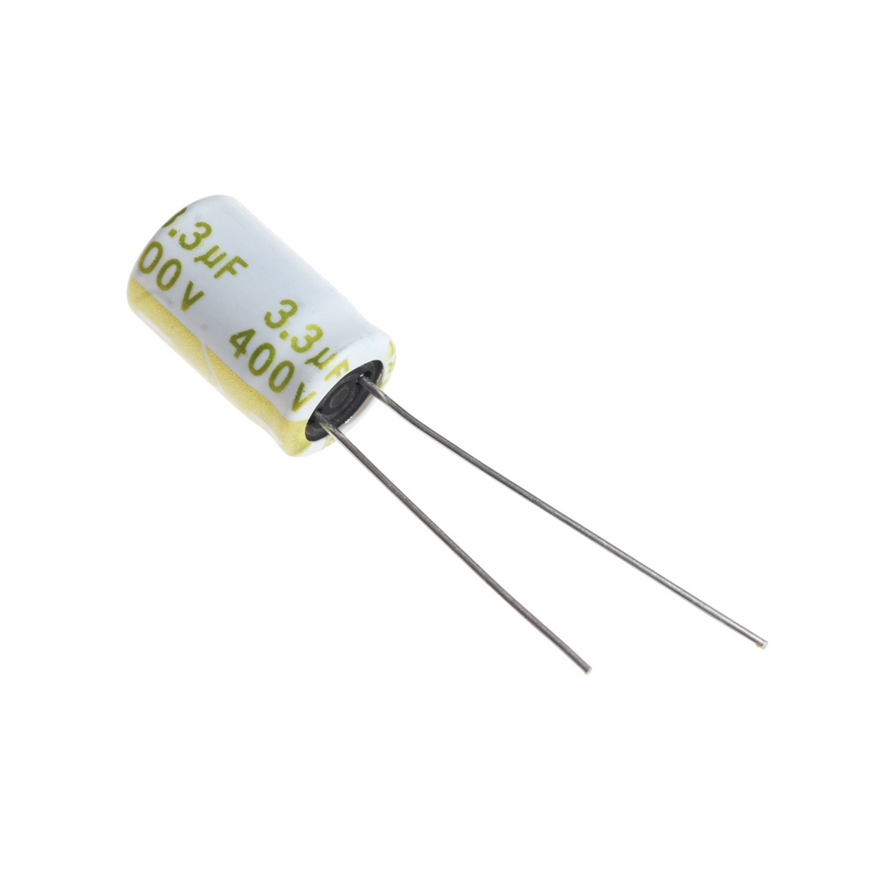 3.3UF 400V-8*12-105C-WHITE