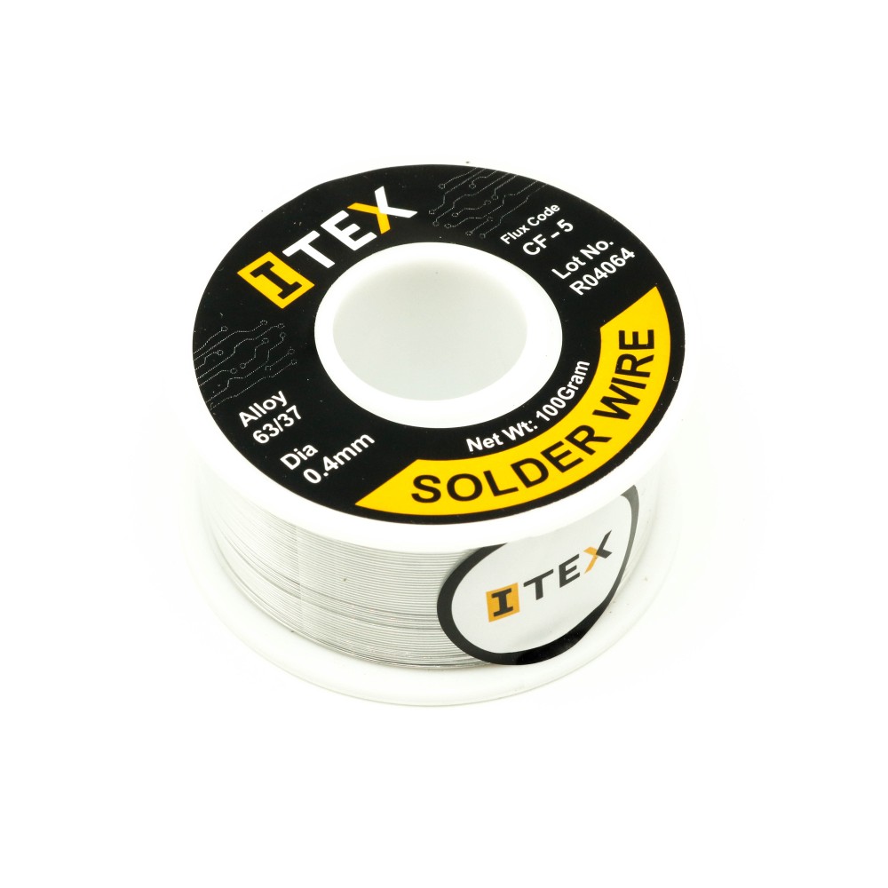 SOLDER WIRE 0.4MM (ITEX 100G)