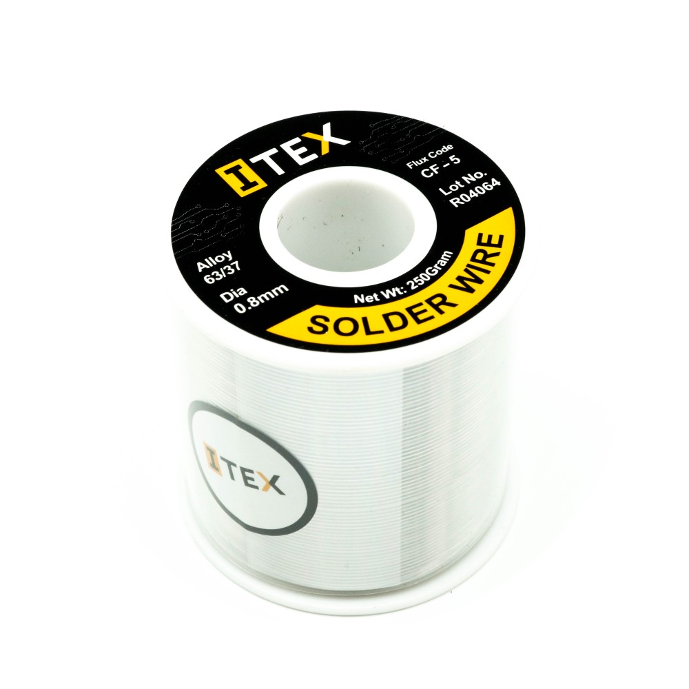 SOLDER WIRE 0.8MM (ITEX 250G)