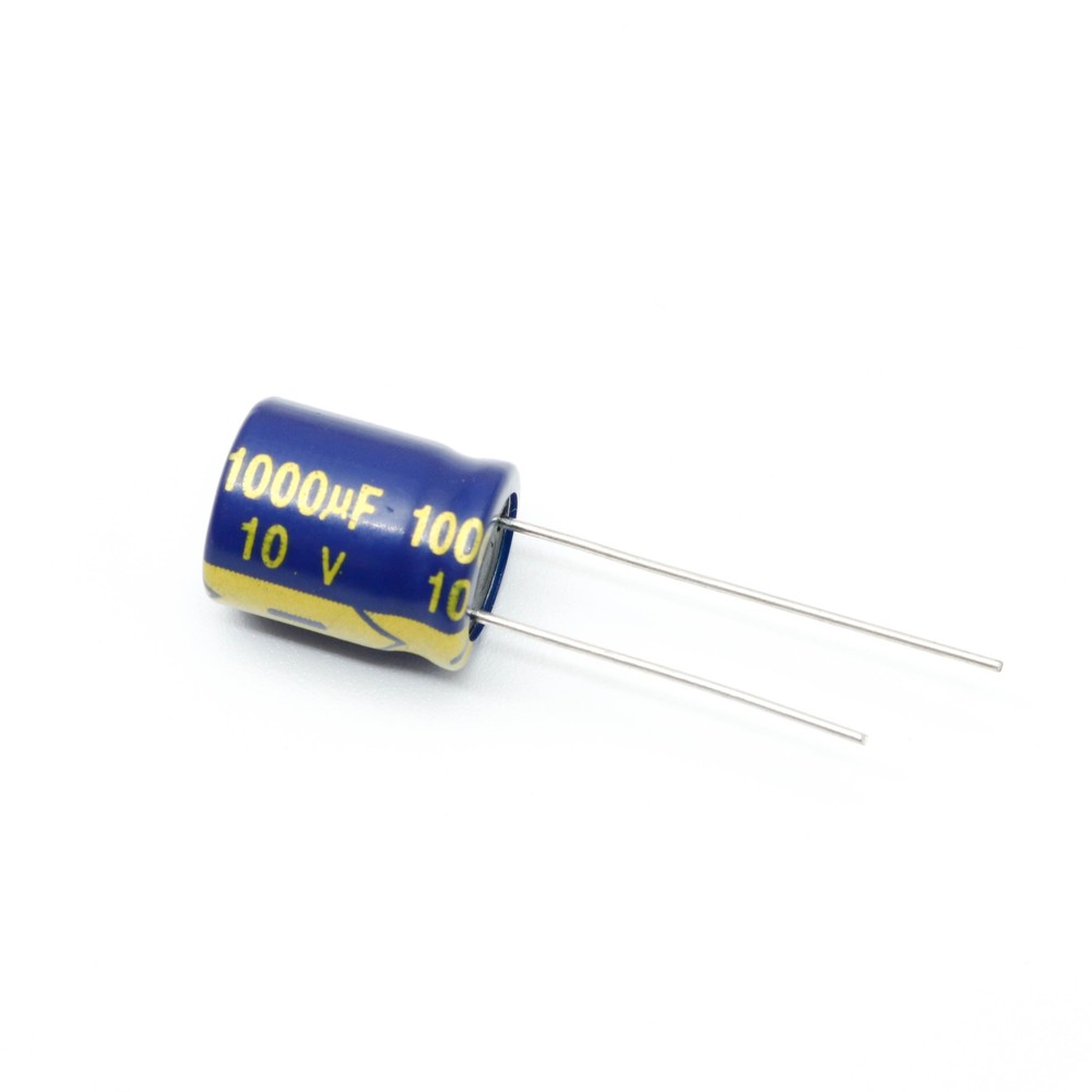 1000UF 10V-10*13-105C-PURPLE & GOLD