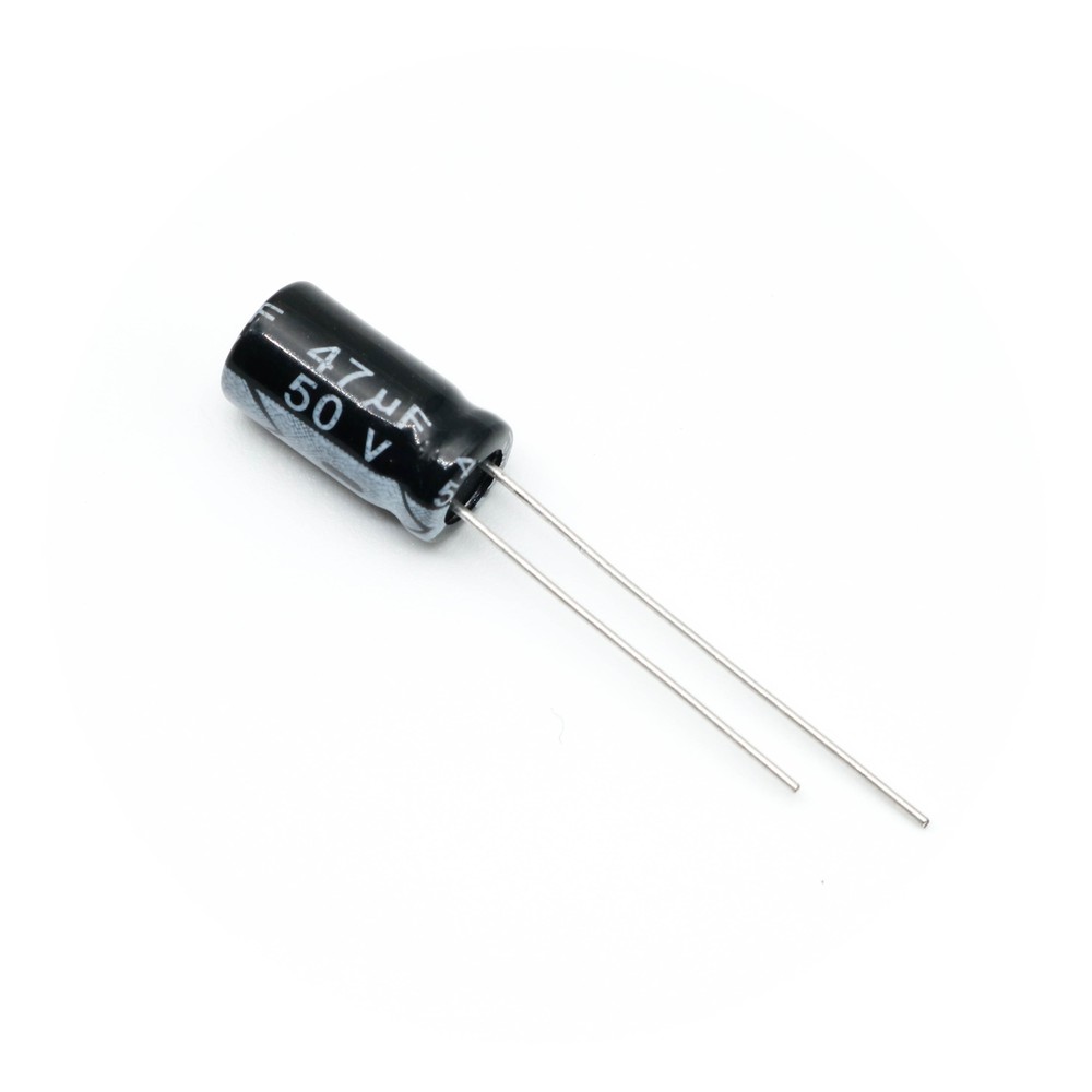 47UF 50V-6.3*12-105C-BLACK