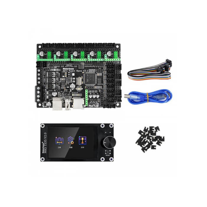 برد کنترلر MKS Robin Nano V3.1 همراه با نمایشگر MKS TS35 V2.0
