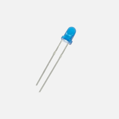 LED آبی مات 3mm