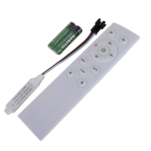 کنترلر RF ریسه LED RGB آیسی دار 12Key