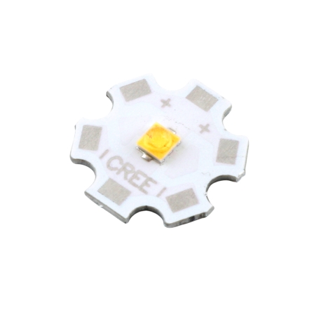 LED CREE سفید آفتابی 3V-3W به همراه هیت سینک