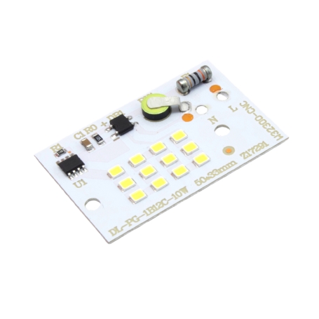 LED DOB سفید مهتابی 220VAC 10W سایز 50x33mm دارای مدار محافظتی Anti Surge