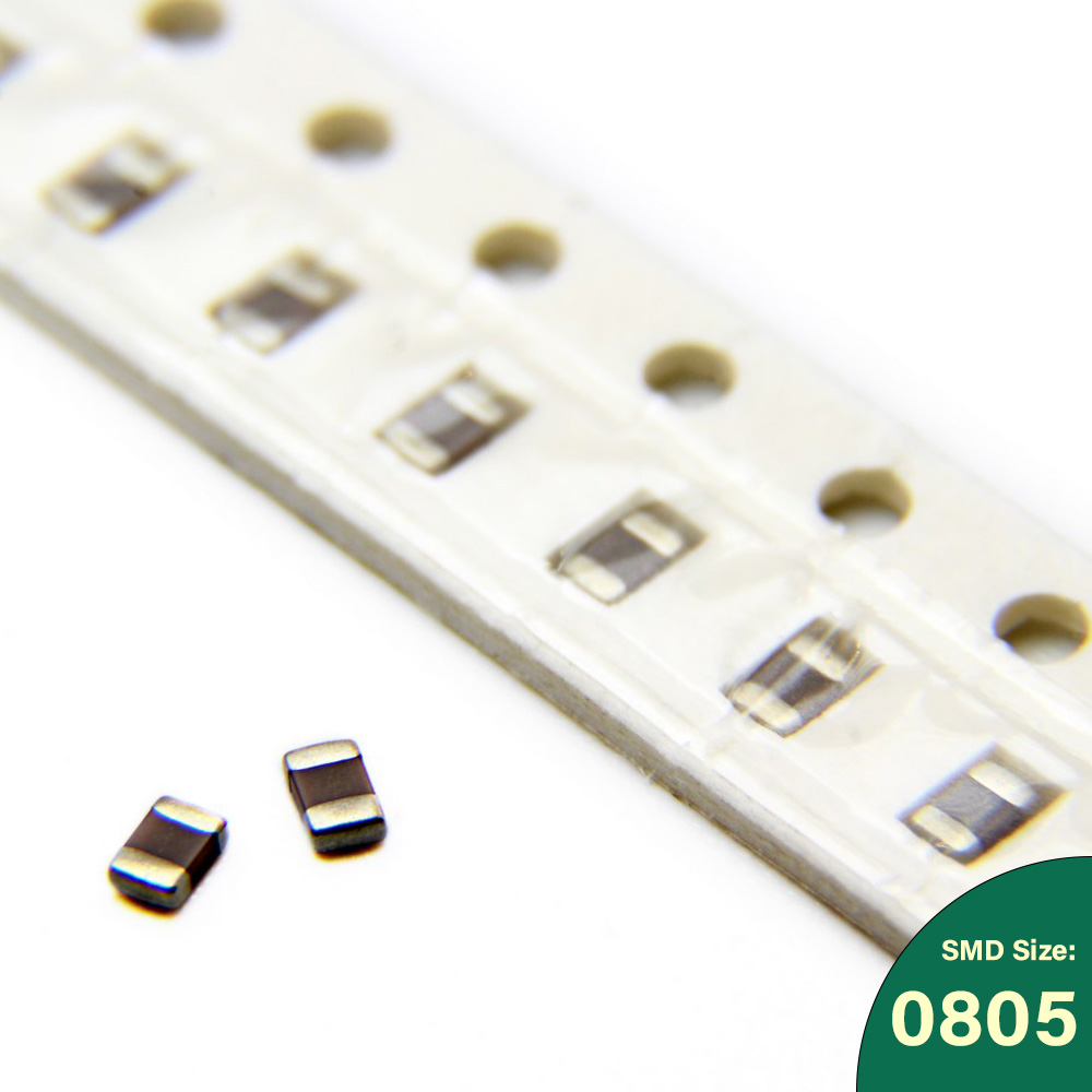 CAPACITOR 100UF 0805 X7R 50V 10% SMD