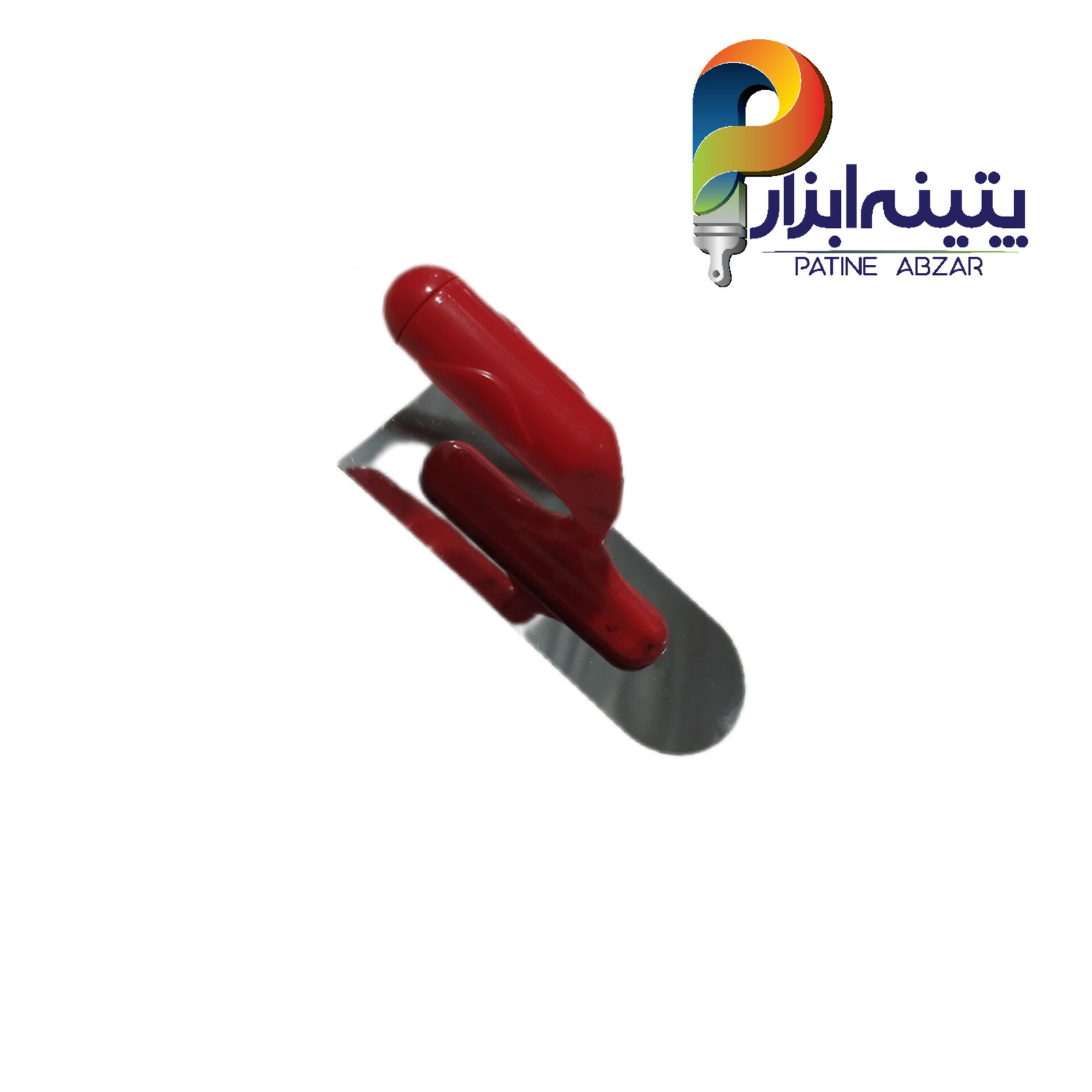 مینی ماله استیل دسته قرمز