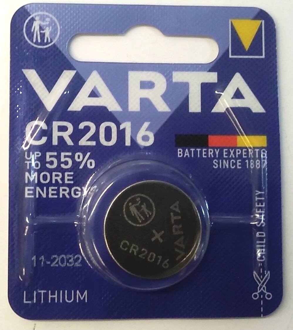 VARTA. 2016. LITHIUM. 3V سکه ای وارتا