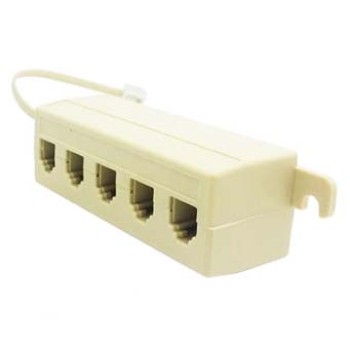 تبدیل 1 به 5 تلفنی RJ11