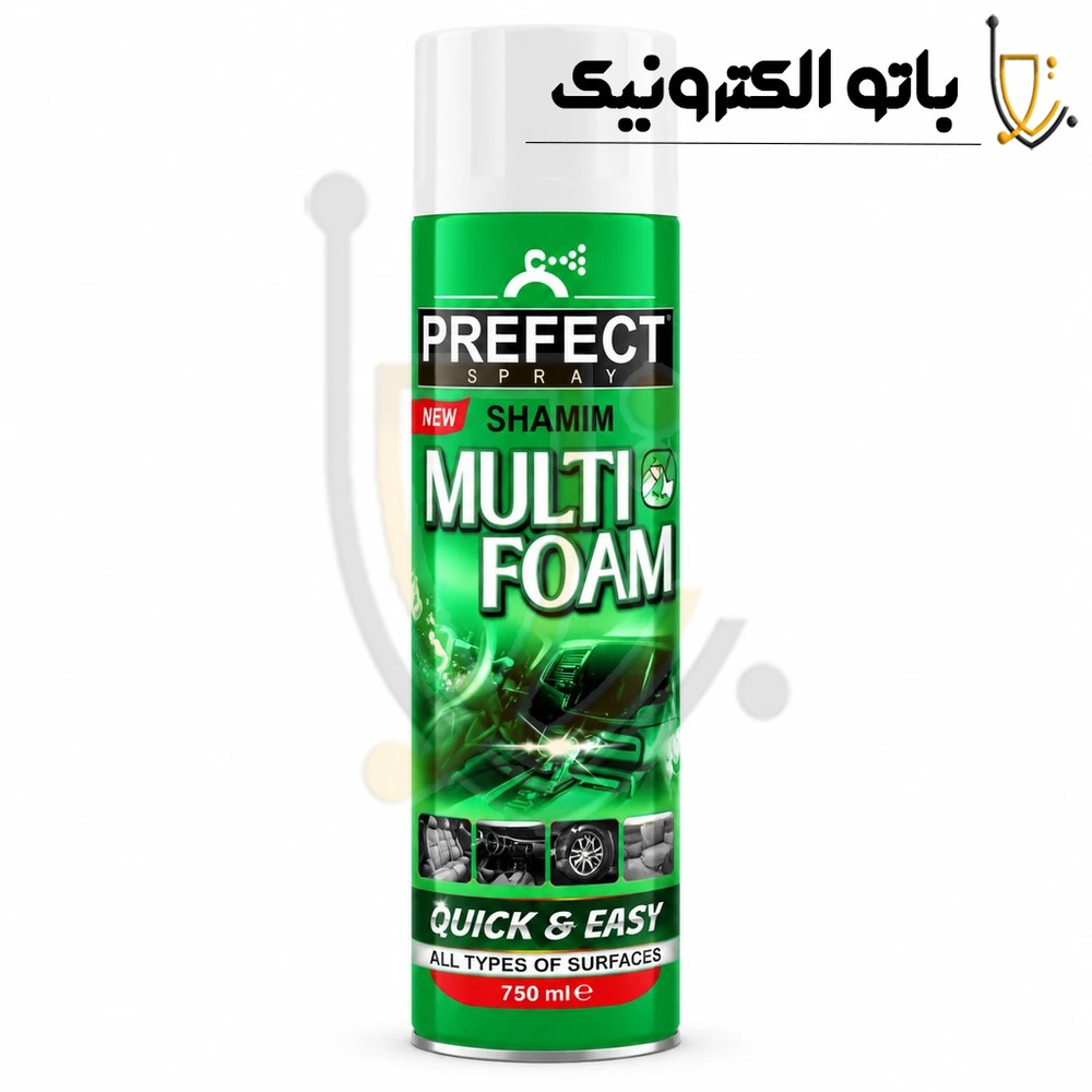 اسپری فوم همه‌کاره Prefect مدل Multi Foam (حجم ۷۵۰ میلی‌لیتر)