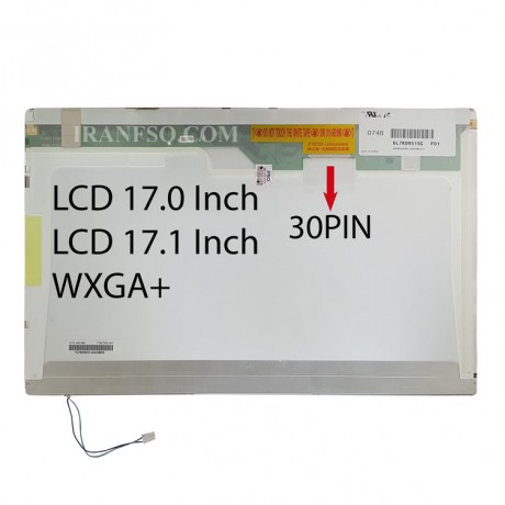 صفحه نمایش لپ تاپ LCD 17 inch Normal 30 pin (1440 * 900) Matte