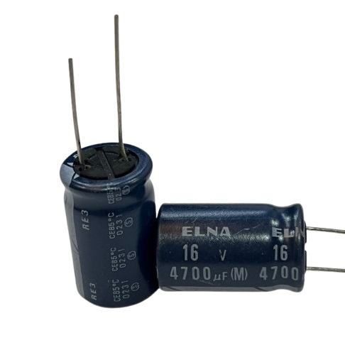 4700UF/16V مرغوب برند ELNA