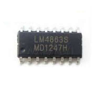 LM4863S smd – پکیج باریک