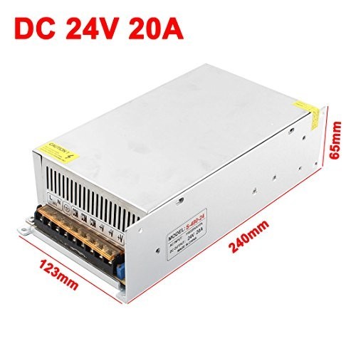 ADAPTOR 24V-20A صنعتی