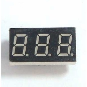 CA 3DIGIT 30×16 قرمز