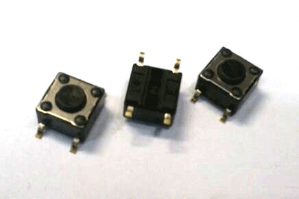 TACT SW 6x6x4.3-4P SMD