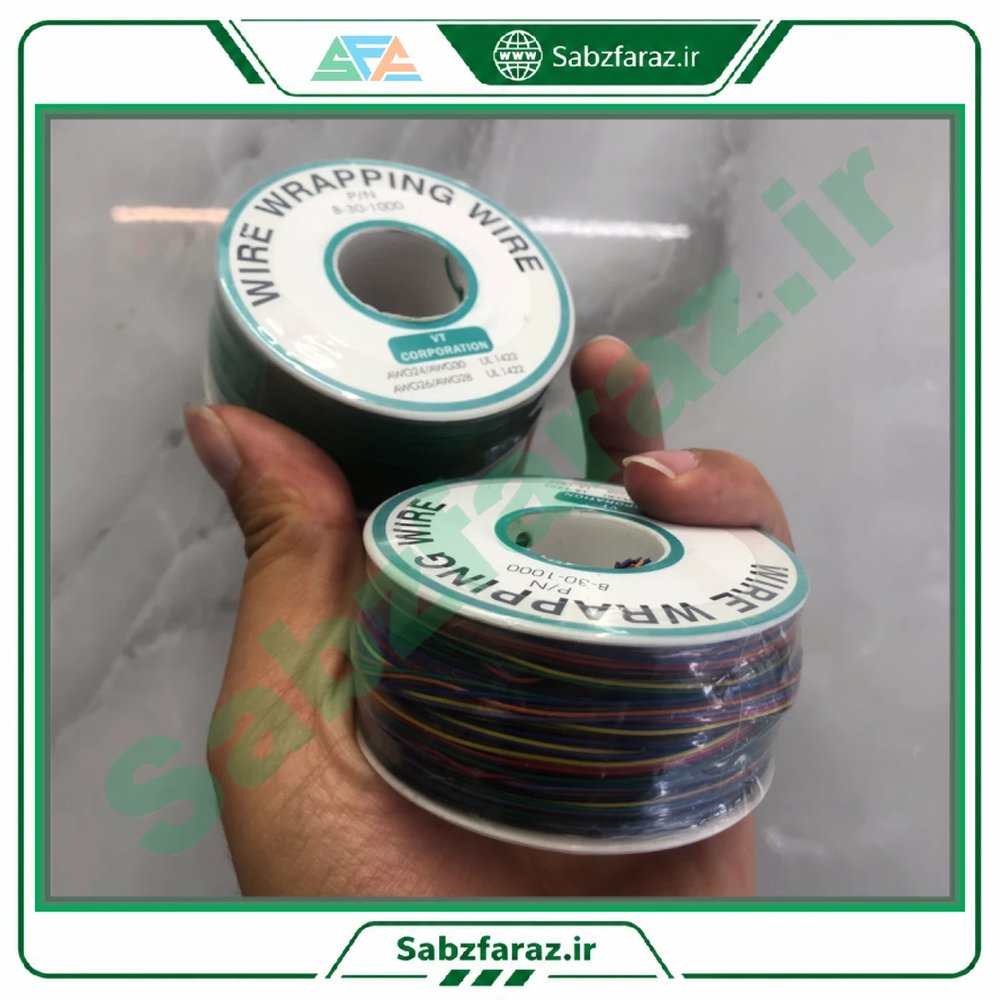 سیم رپینگ روکش دار برند VT CORPORATION مدل B-30-1000