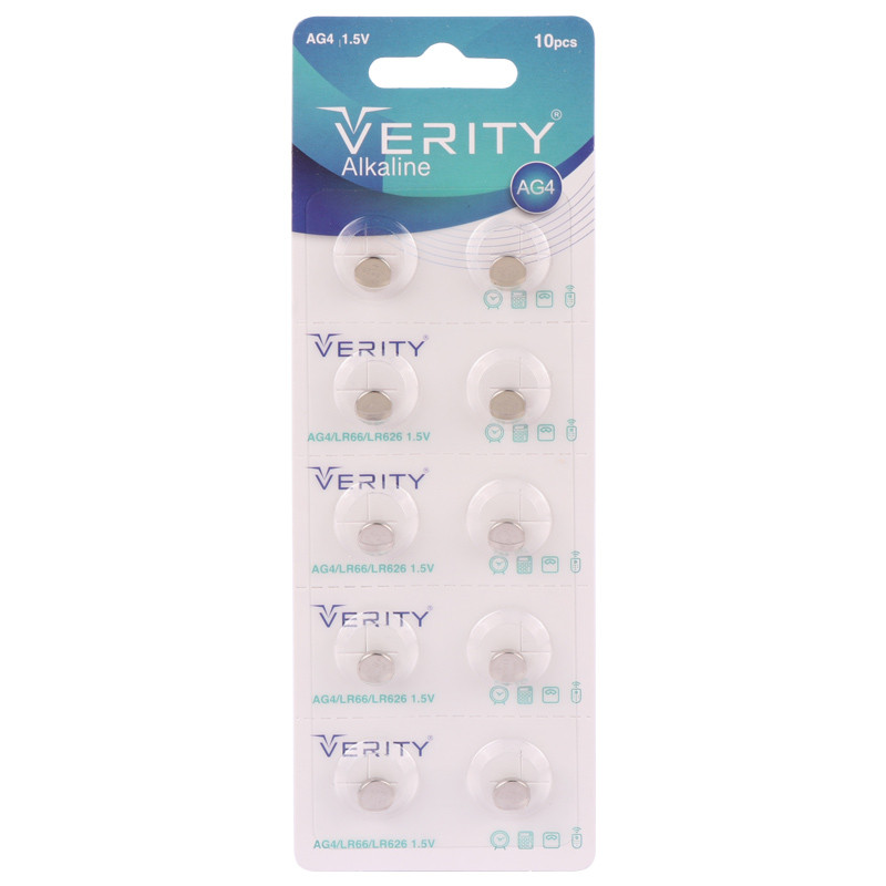 Verity Alkaline 626 AG4 1.5V