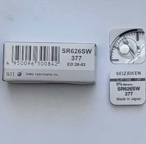 SR626SW 377 1.5V