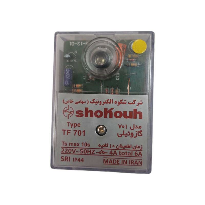 رله مشعل گازوئیلی شکوه الکترونیک مدل TF 701
