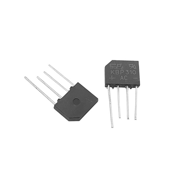 پل دیود 3 آمپر  مدل KBP 310   بسته 2 عددی
