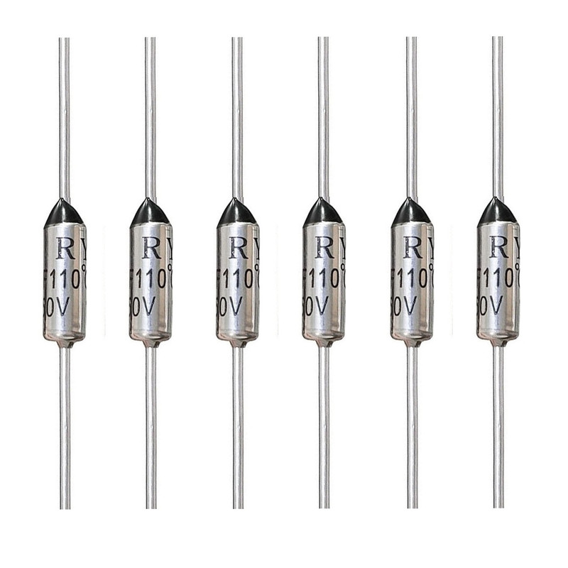 فیوز حرارتی مدل TF-10A-110D بسته 6 عددی