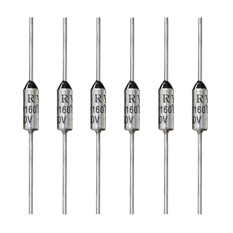 فیوز حرارتی مدل TF-10A-160D بسته 6 عددی